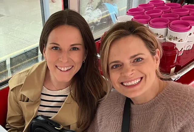 Jennifer and friend